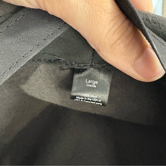 Kin the Label Rainer Felt Wool Fedora Hat - Picture 7 of 7